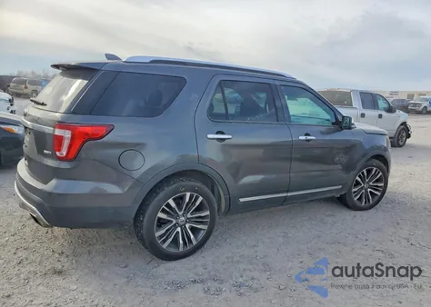 2016 Ford Explorer Platinum z USA, uszkodzony, nr VIN 1FM5K8HT5GGD14138